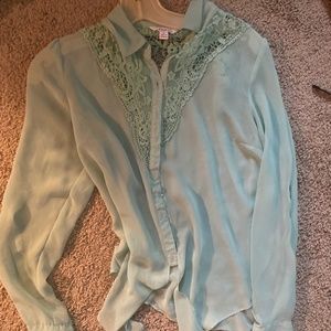 Light green blouse